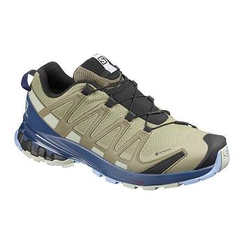 Salomon XA PRO 3D v8 GTX W - Khaki Trailová Bežecká Obuv Damske, S0252SK